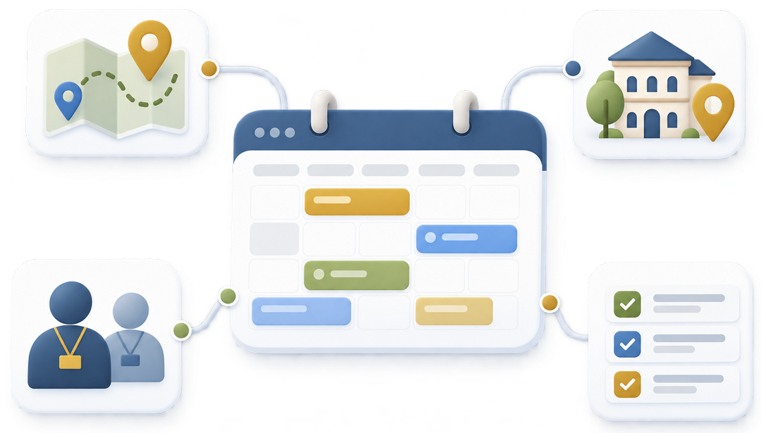 ТурОрганайзер интерфейс